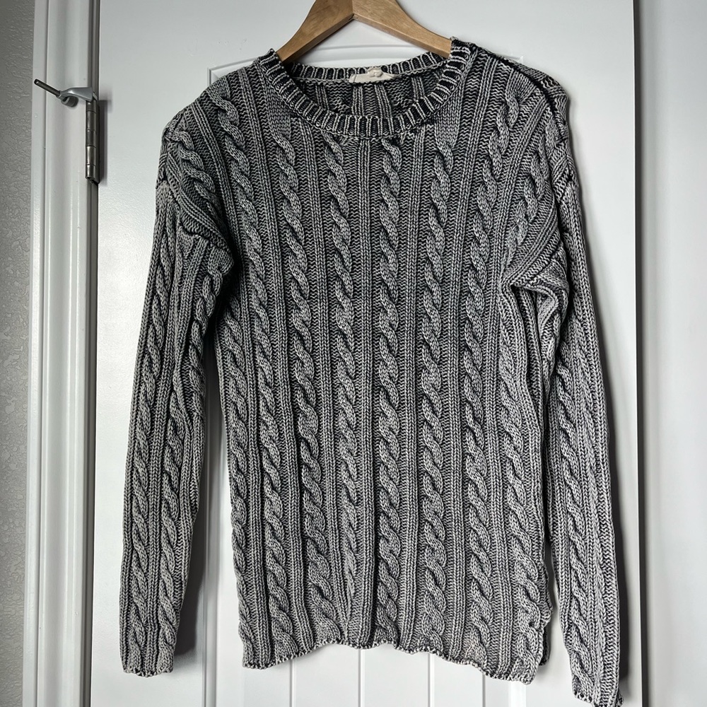Tulle Cable Sweater (Small)